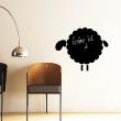 Wall decals Chalckboards & Whiteboards - Wall decal sheep 1 - ambiance-sticker.com