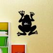 Wall decals Chalckboards - Wall decal Silhouette frog - ambiance-sticker.com