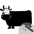 Wall decals Chalckboards & Whiteboards - Wall decal A smiling cow - ambiance-sticker.com