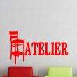 Wall decal Atelier - ambiance-sticker.com