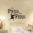 Wall decals for kids - Au pays des fées wall decal - ambiance-sticker.com