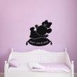 Wall decals for babies  Baby on a cushion wall decal - ambiance-sticker.com