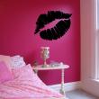 Wall decals design - Wall decal Black kiss - ambiance-sticker.com