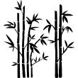 Wall sticker Bamboo in hedge - ambiance-sticker.com