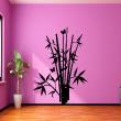 Wall decal Bamboo and butterfly - ambiance-sticker.com