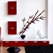 Flowers wall decals - Wall sticker Bamboo on young branch - ambiance-sticker.com