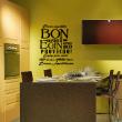 Wall decals for the kitchen - Wall decal Buon appetito - ambiance-sticker.com