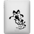 Friendly snowman for iPad or Macbook - ambiance-sticker.com