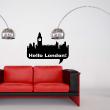 City wall decals - Wall decal Hello London! - ambiance-sticker.com