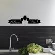 Wall decals for the kitchen - Wall decal Bons vins - ambiance-sticker.com