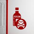Wall decals design - Wall decal Poison Bottle - ambiance-sticker.com