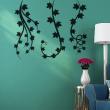 Flowers wall decals - Wall decal Branches and maple leaves - ambiance-sticker.com