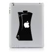PC and MAC Laptop Skins - Skin Apple milk carton - ambiance-sticker.com