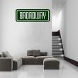 Wall decal Broadway - ambiance-sticker.com