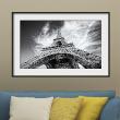 Wall decal picture frame Eiffel Tower - ambiance-sticker.com