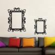 Baroque wall decals - Wall decal Mirror decorated - ambiance-sticker.com