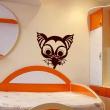 Wall decals for kids - Cartoon bat flying wall decal - ambiance-sticker.com