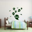 Caricatures little ghosts Wall sticker - ambiance-sticker.com