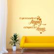 Love  wall decals - Wall decal Ce qui ressemble à l'amour - ambiance-sticker.com