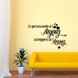 Love  wall decals - Wall decal Ce qui ressemble à l'amour - ambiance-sticker.com