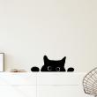 Animals wall decals - Cat player Wall stickers - ambiance-sticker.com