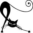 Wall decal Soft cat - ambiance-sticker.com