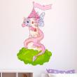 Wall decals for kids - Enchanted Castle Wall decal - ambiance-sticker.com