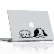 PC and MAC Laptop Skins - Skin Cute puppies - ambiance-sticker.com