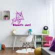 Animals wall decals - Chouette alors! Wall decal - ambiance-sticker.com