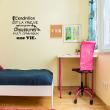 Wall decals with quotes - Wall decal Une paire de chaussure peut changer une vie - ambiance-sticker.com