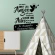 Stickers muraux citations - Wall decal quote bedroom les amis sont les Anges - ambiance-sticker.com