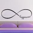 Wall decals with quotes - Wall sticker Eternity & Happiness - decoration - ambiance-sticker.com