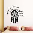 Wall decals with quotes - Wall sticker quote follow your dream ... - ambiance-sticker.com