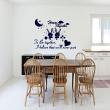Wall decals for kids - Happy together Wall sticker quote - ambiance-sticker.com