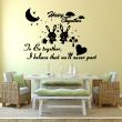 Wall decals for kids - Happy together Wall sticker quote - ambiance-sticker.com