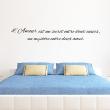 Wall decals with quotes - Quote wall decal l'amour est un secret decoration - ambiance-sticker.com