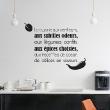 Wall decals with quotes - Wall decal La cuisine aux senteurs decoration quote - ambiance-sticker.com
