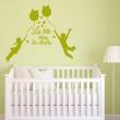 Wall decals for kids - Wall decal quote la tête dans les étoiles - ambiance-sticker.com