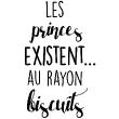 Wall decals with quotes - Wall decal Les princes existent... - ambiance-sticker.com