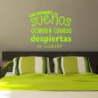 Wall decals with quotes - Wall decal quote Ocurren cuando despuertas - Mr wonderful - ambiance-sticker.com