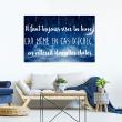 Wall decals with quotes - Quote wall decal Oscar Wilde - il faut toujours viser la lune  decoration - ambiance-sticker.com