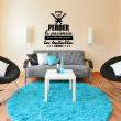 Wall decals with quotes - Wall decal quote perder la paciencia 2 (Gandhi) - ambiance-sticker.com