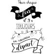 Wall decals with quotes - Quote wall decal pour chaque fin, il y a toujours ... - ambiance-sticker.com