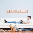 Wall decals for kids - Puzzle family Wall decal quote - ambiance-sticker.com