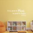 Wall decals with quotes - Wall sticker quote Si tu peux le rêver - Walt Disney - ambiance-sticker.com