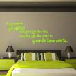 Wall decals with quotes - Wall decal quote ti amo per cio che sono con te - ambiance-sticker.com