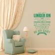 Wall decals with quotes - Wall decal You'll always be my baby - Mariah Carey - ambiance-sticker.com