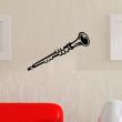 Wall decals music - Wall decal Clarinet - ambiance-sticker.com