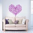 Love  wall decals - Wall decal Wall sticker musical heart - ambiance-sticker.com