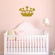 Wall decals for kids - Heart crown wall sticker - ambiance-sticker.com